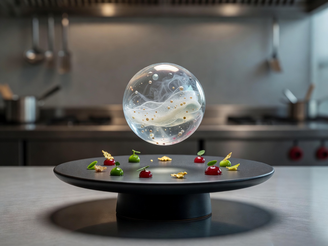Aerosphere Atelier Gastronomic Tasting Dish