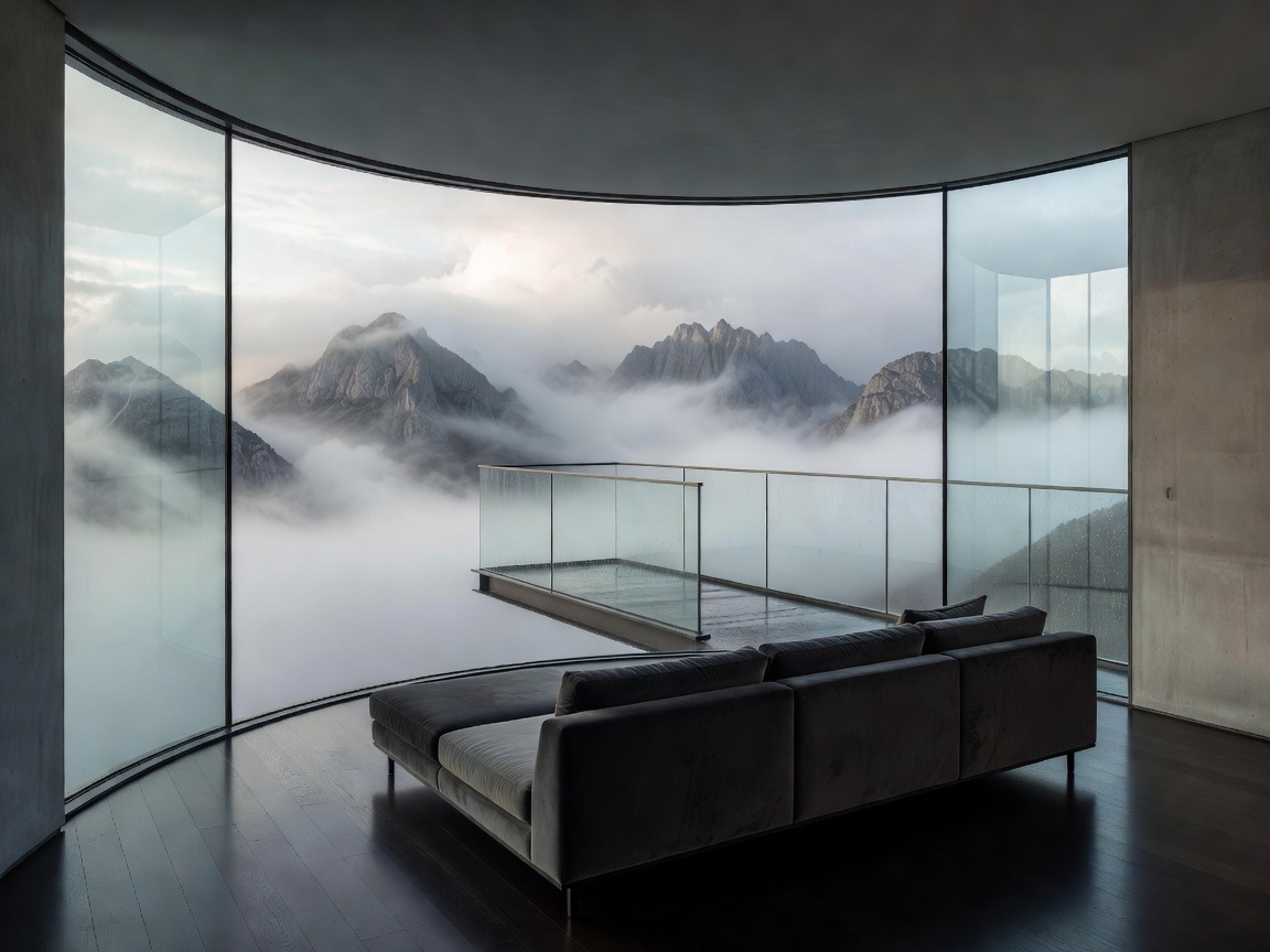 Cirrus Panorama Room with Balcony Overlooking Mountain Mist